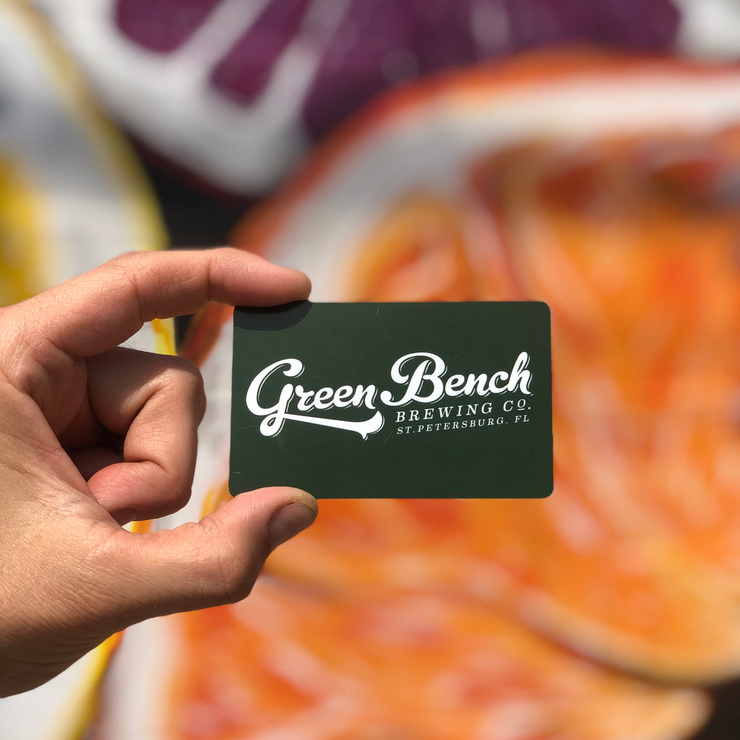 Green Bench Gift Card